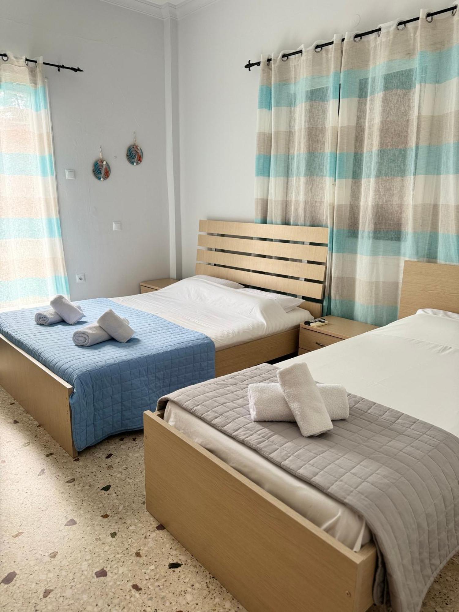 Santa Marina Rooms Agia Marina  Esterno foto